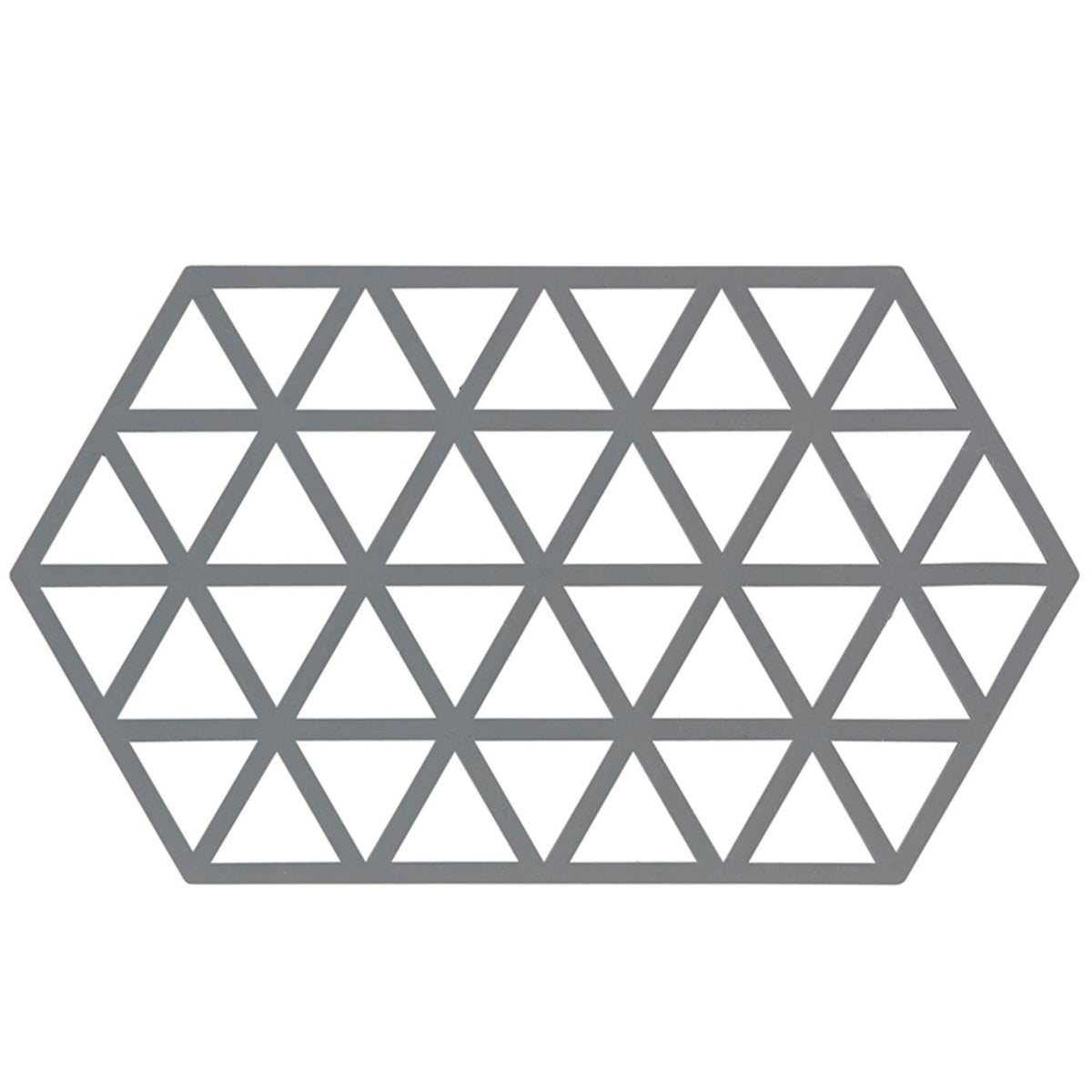 Zone Denmark Triangles Silicone Trivet Large – Cool Grey