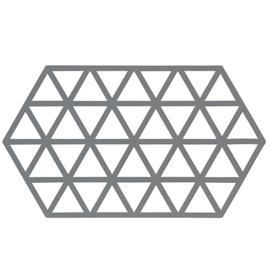 Zone Denmark Triangles Silicone Trivet Large – Cool Grey