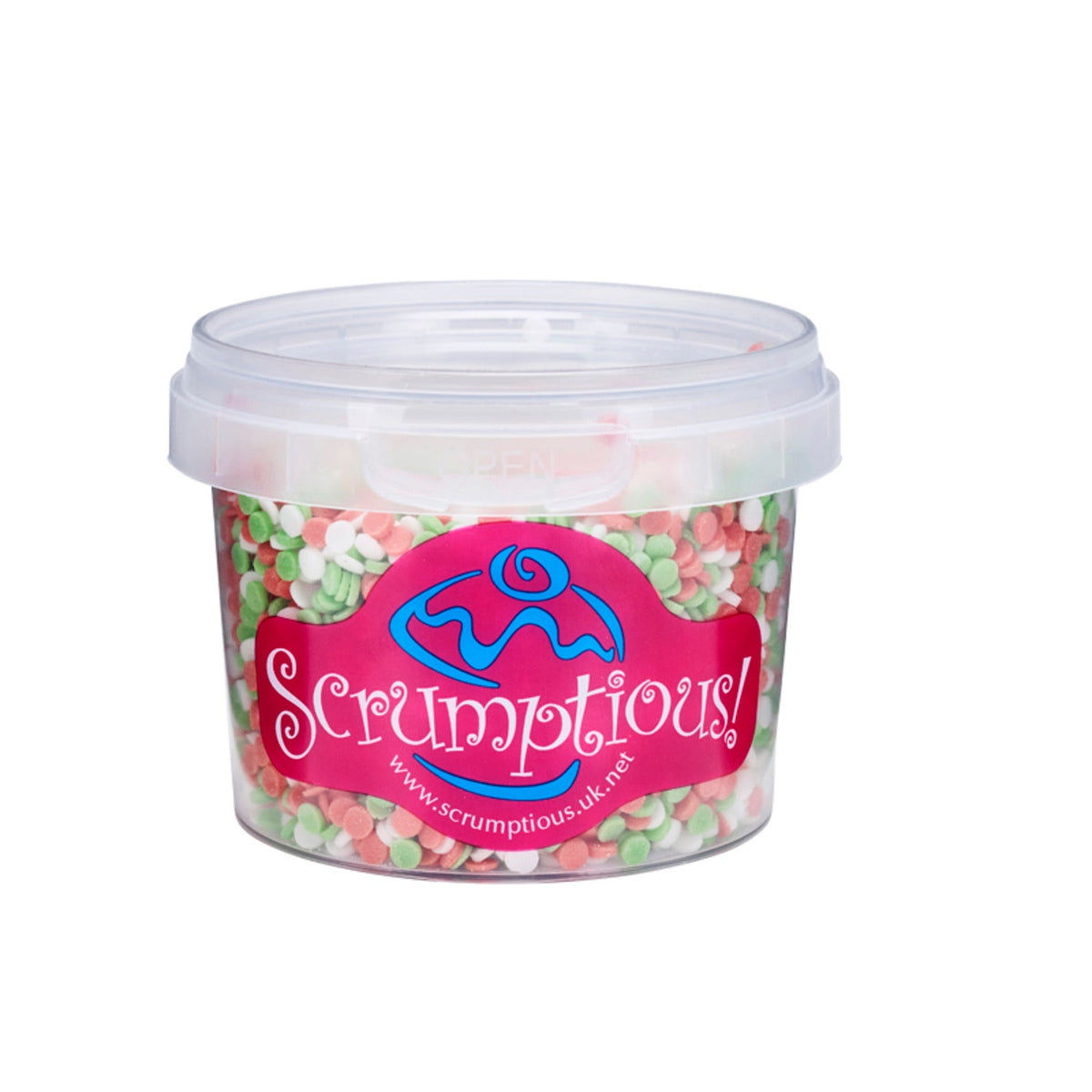 Scrumptious Sprinkles Christmas Confetti Sprinkles 70g