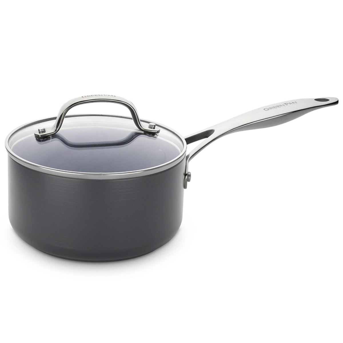 GreenPan Venice Pro 20cm Saucepan with Lid