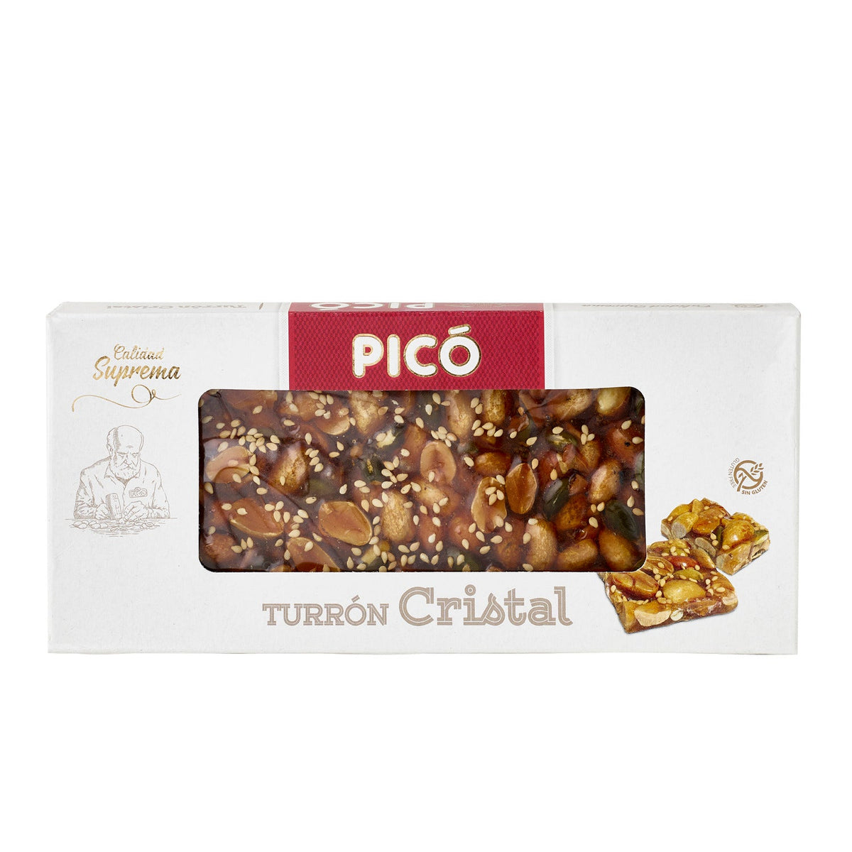 Pico Turrón Cristal Nougat 150g