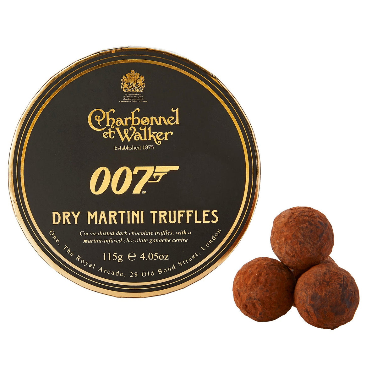 Charbonnel et Walker 007 Dry Martini Truffles 115g