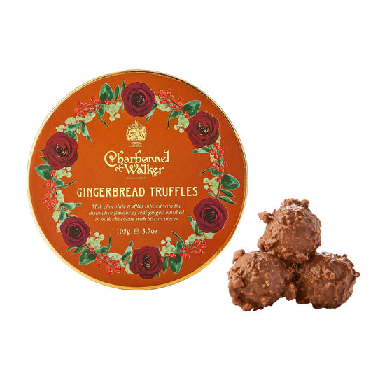Charbonnel et Walker Winter Floral Gingerbread Truffles 105g