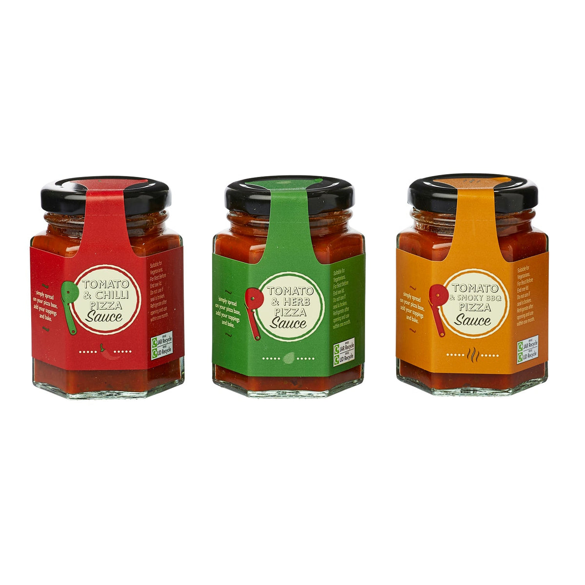 Lakeland Pizza Sauce Trio 3 x 105g
