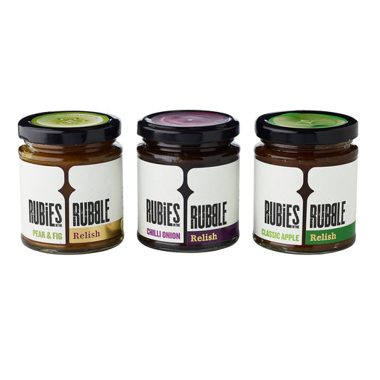 Rubies in the Rubble Relish Festive Gift Set