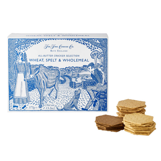 The Fine Cheese Co. All-Butter Cracker Selection 375g