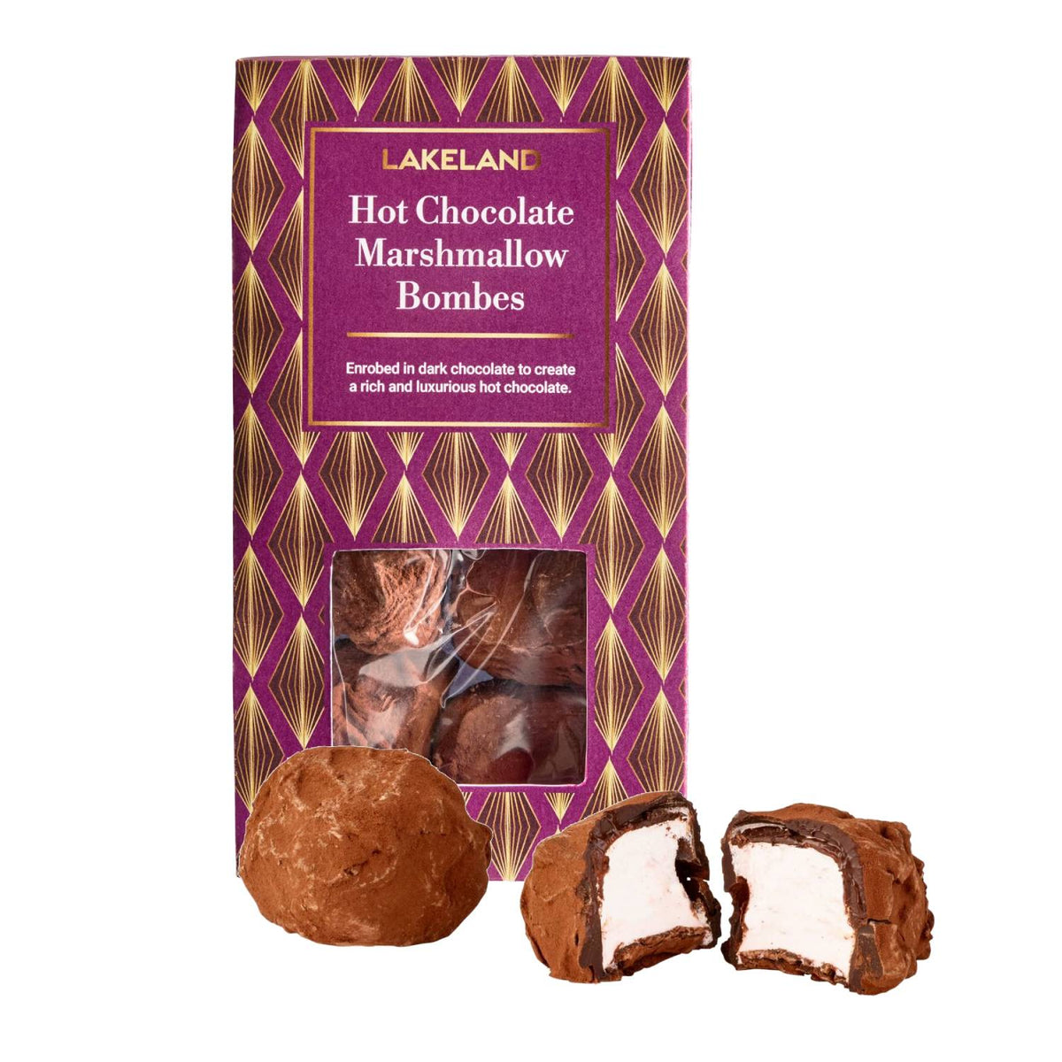 4 Lakeland Marshmallow Hot Chocolate Bombes