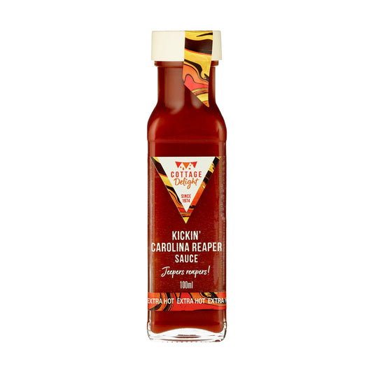 Cottage Delight Kickin’ Carolina Reaper Extra Hot Sauce 100ml
