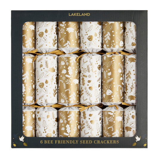 6 Bee Friendly Seed Christmas Crackers