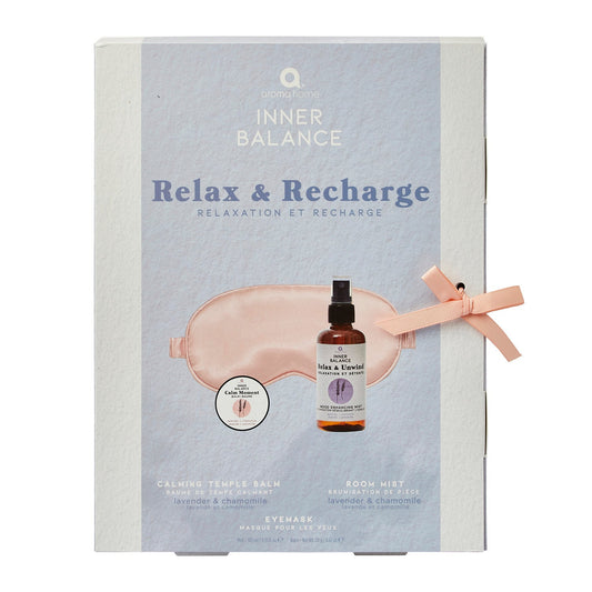 Aroma Home Inner Balance Relax & Recharge Gift Set