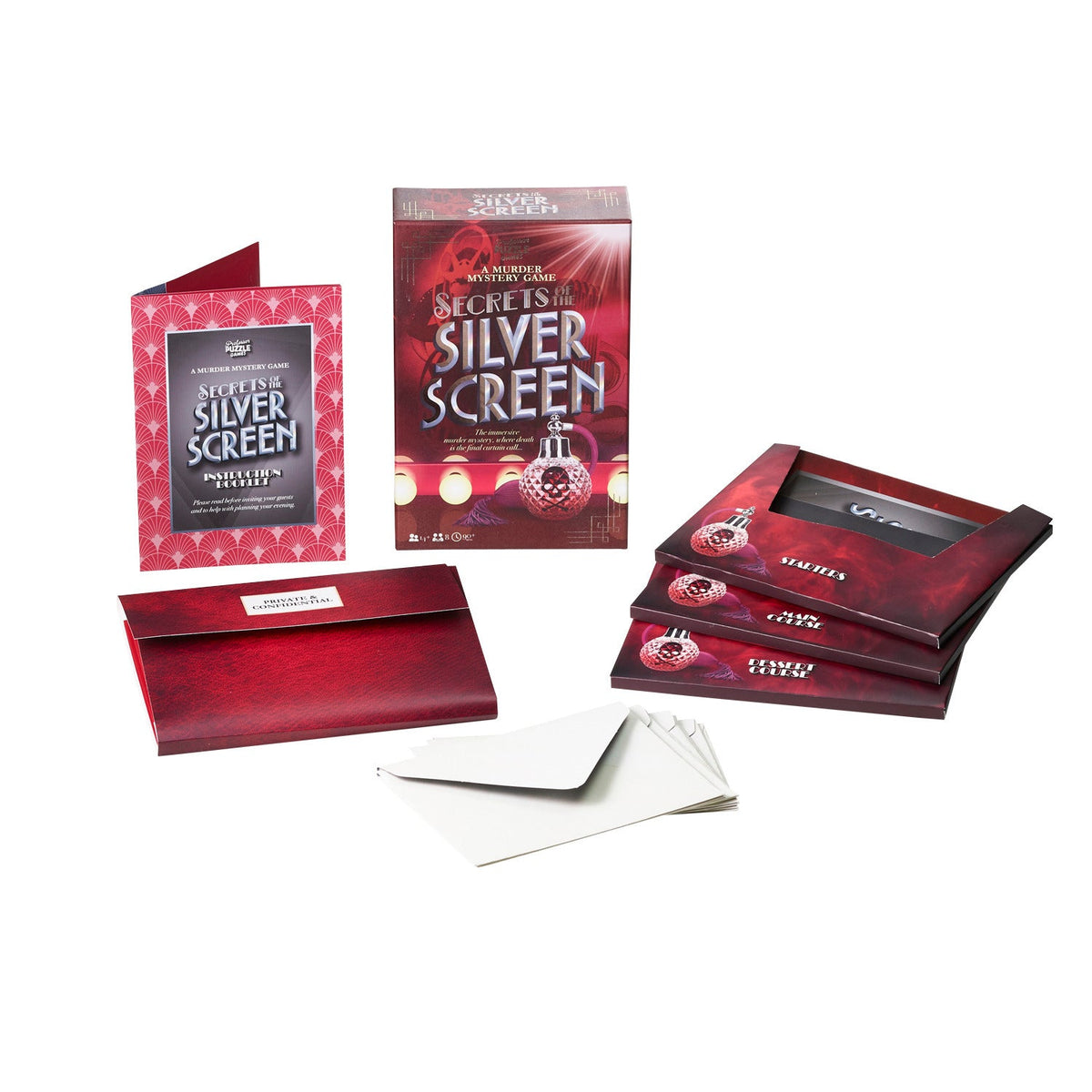 Secrets of the Silver Screen Murder Mystery Game