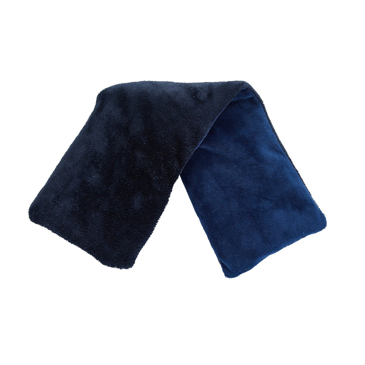 Navy Faux Fur Microwavable Body Wrap