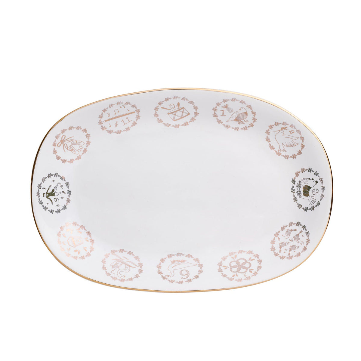 12 Days of Christmas Mince Pie Platter