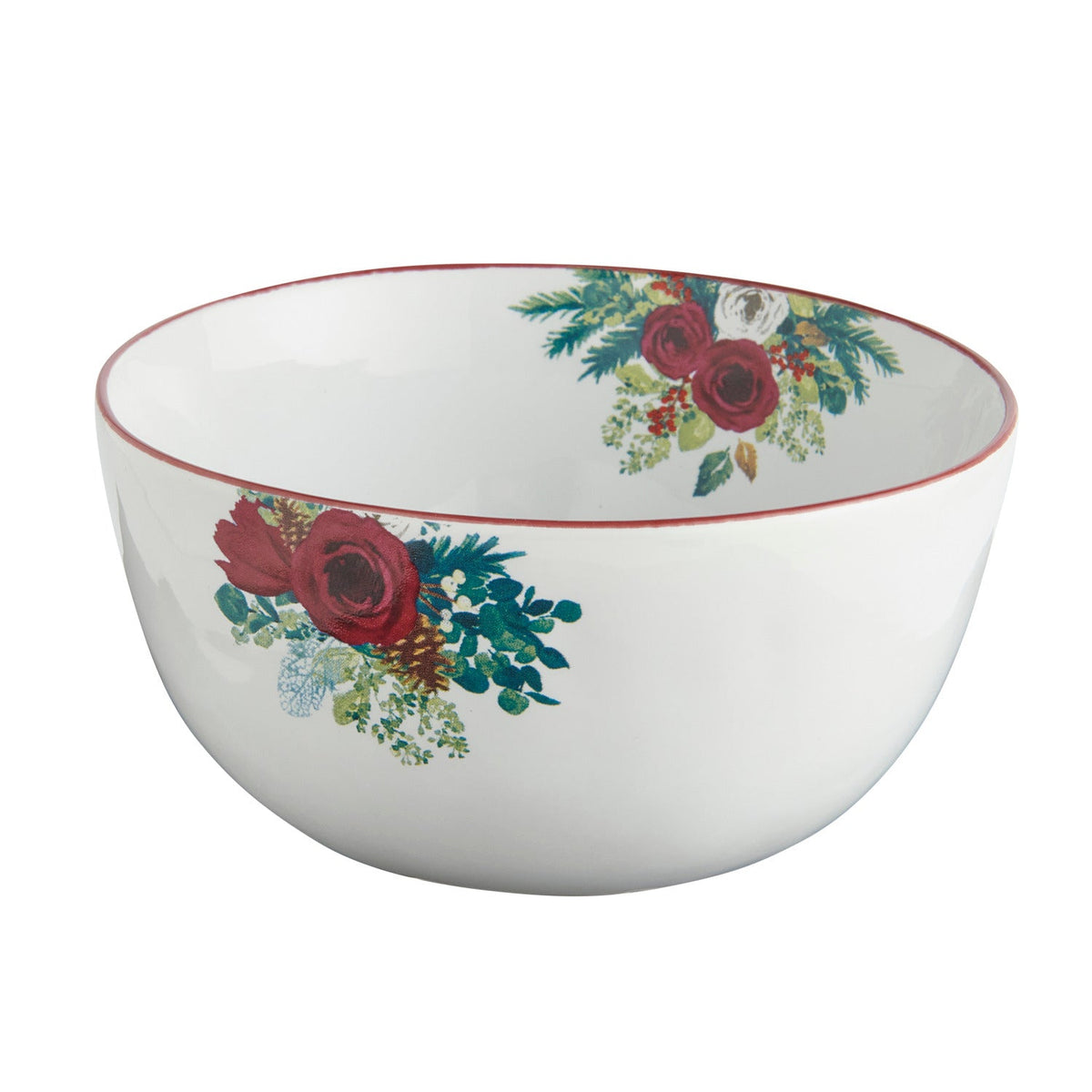 Winter Floral Bowl
