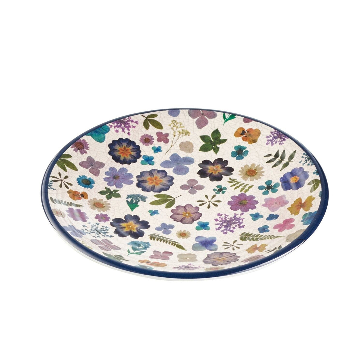 Lakeland Pressed Flowers Melamine Side Plate