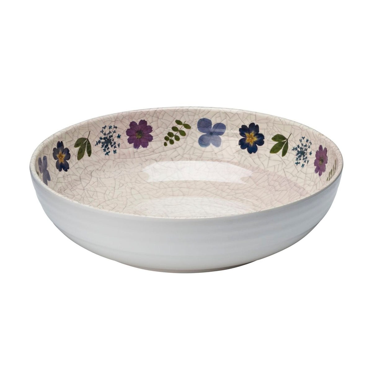 Lakeland Pressed Flowers Melamine Bowl