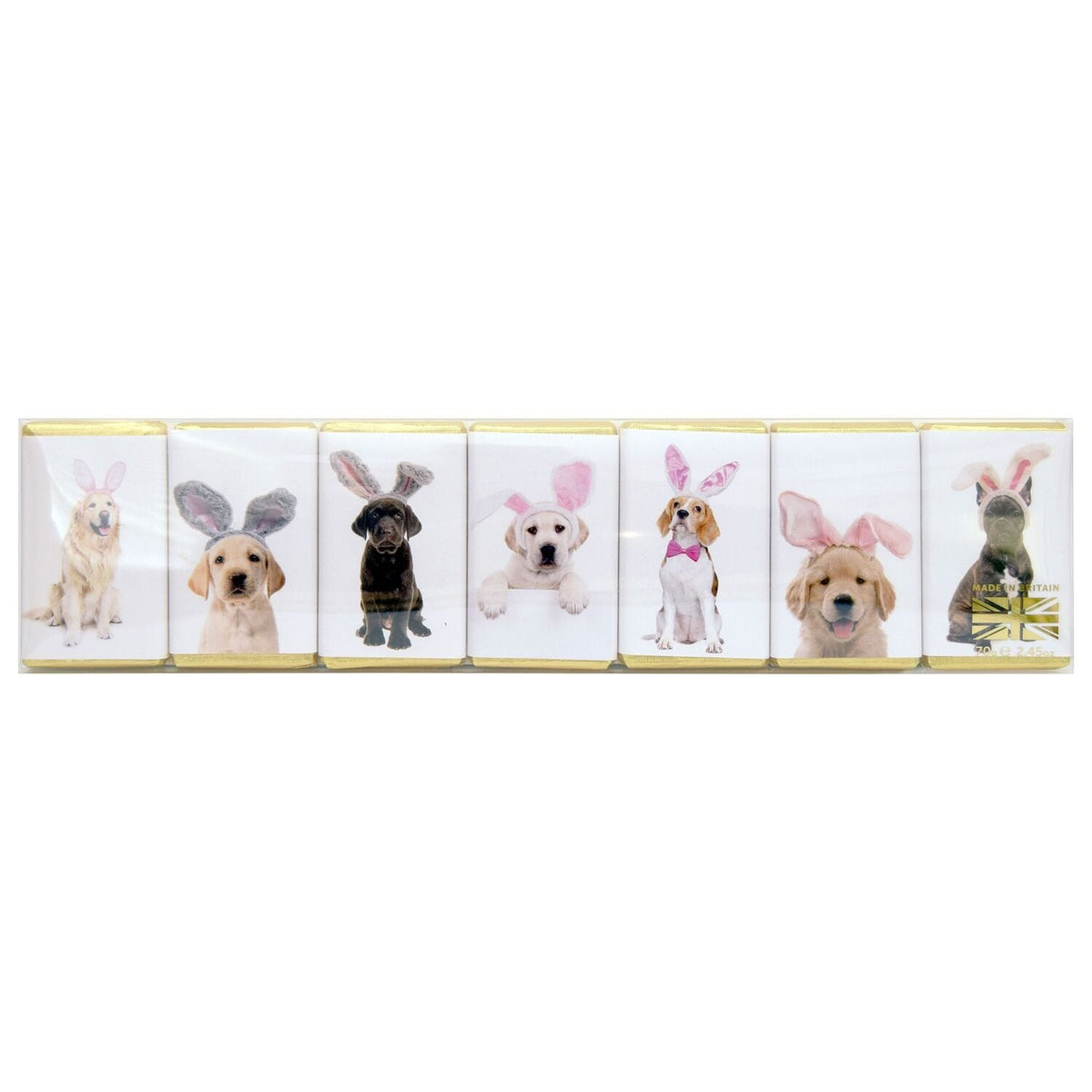 7 Easter Dog Chocolate Slims