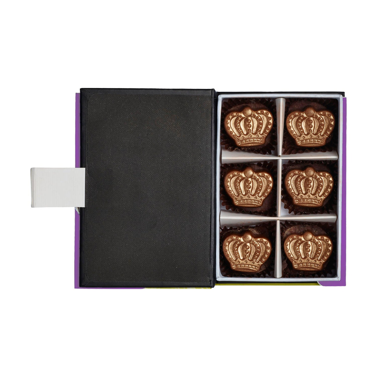 6 House of Dorchester Milk Chocolate Jubilee Salted Caramel Crowns