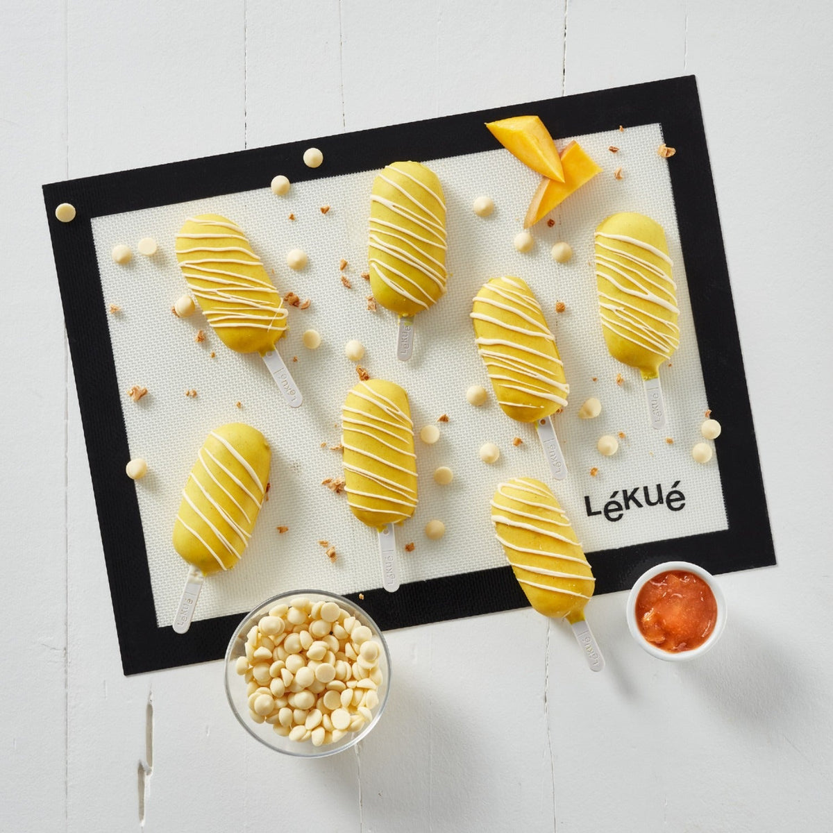 Lékué Classic Coated Ice Cream Moulds