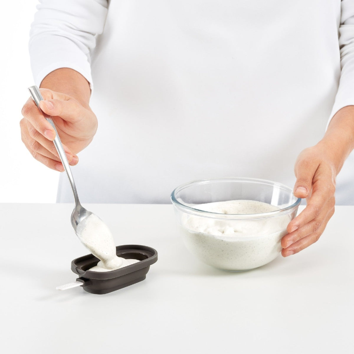 Lékué Classic Coated Ice Cream Moulds