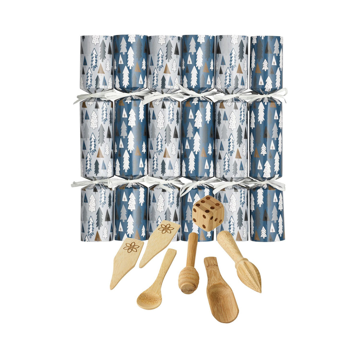 6 Lakeland Alpine Forest Luxury Crackers