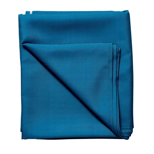 Easy-Care Blue Tablecloth