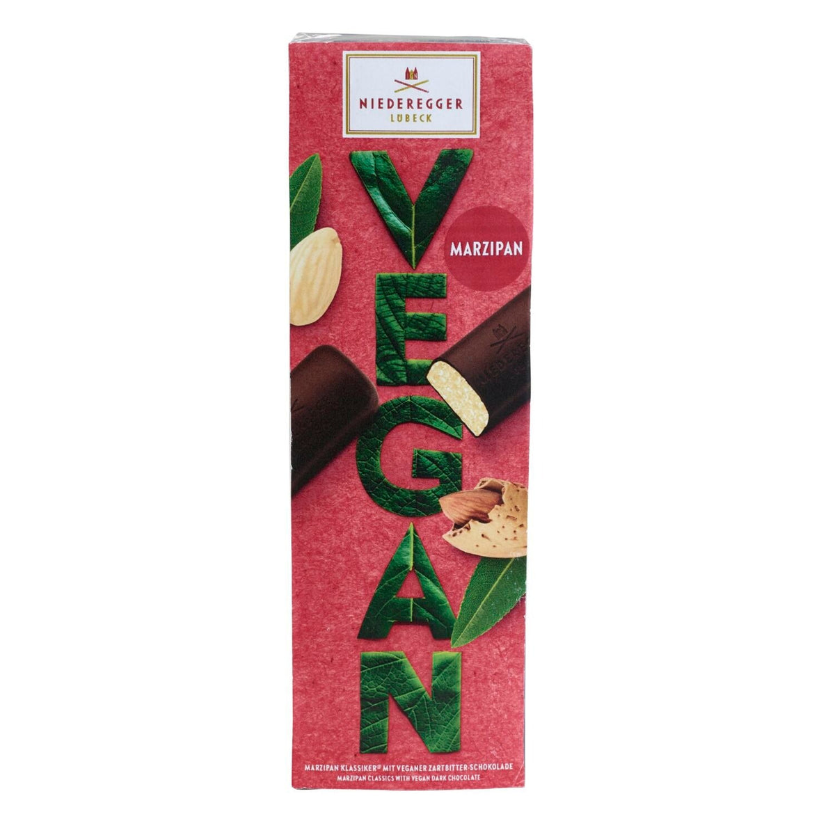 Niederegger Vegan Dark Chocolate Coated Marzipan 100g