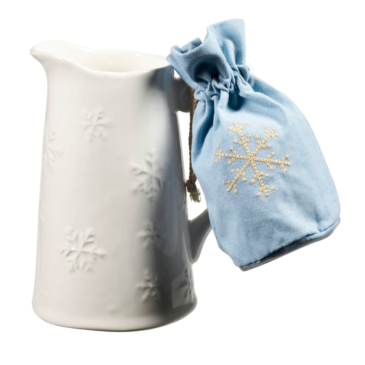 Mulled Wine Snowflake Jug with Spices