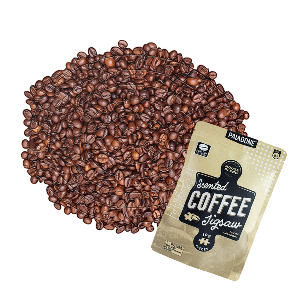 Scented Coffee Jigsaw Puzzle – 100 pieces