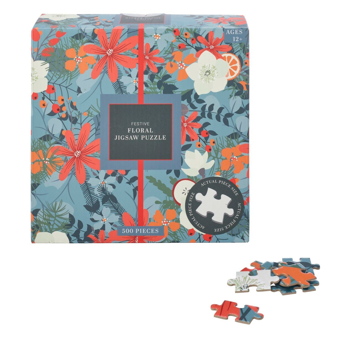 Festive Floral Jigsaw Puzzle - 500 pieces