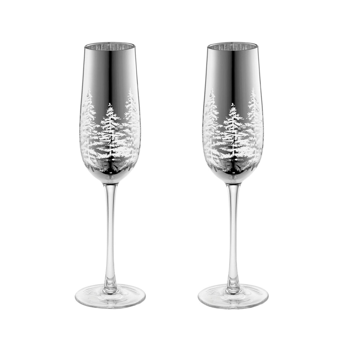 2 Lakeland Flute Glasses