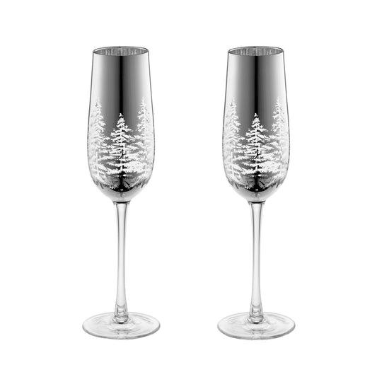 2 Lakeland Flute Glasses