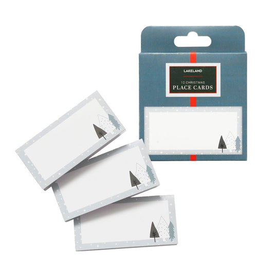 12 Alpine Forest Name Cards