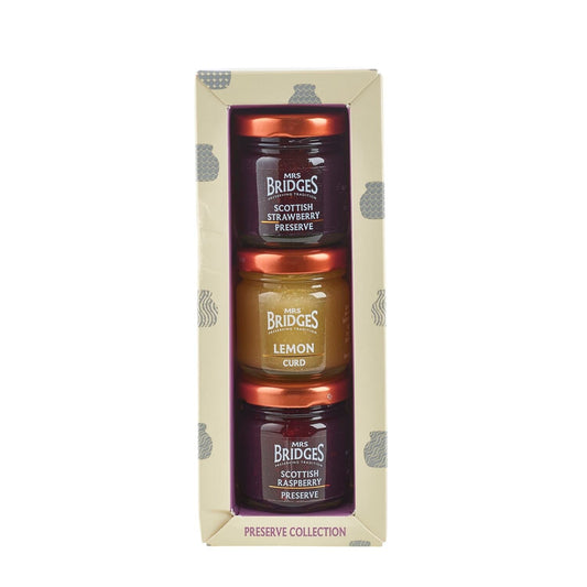 Mrs Bridges Trio of Preserves – 3 x 42g jars
