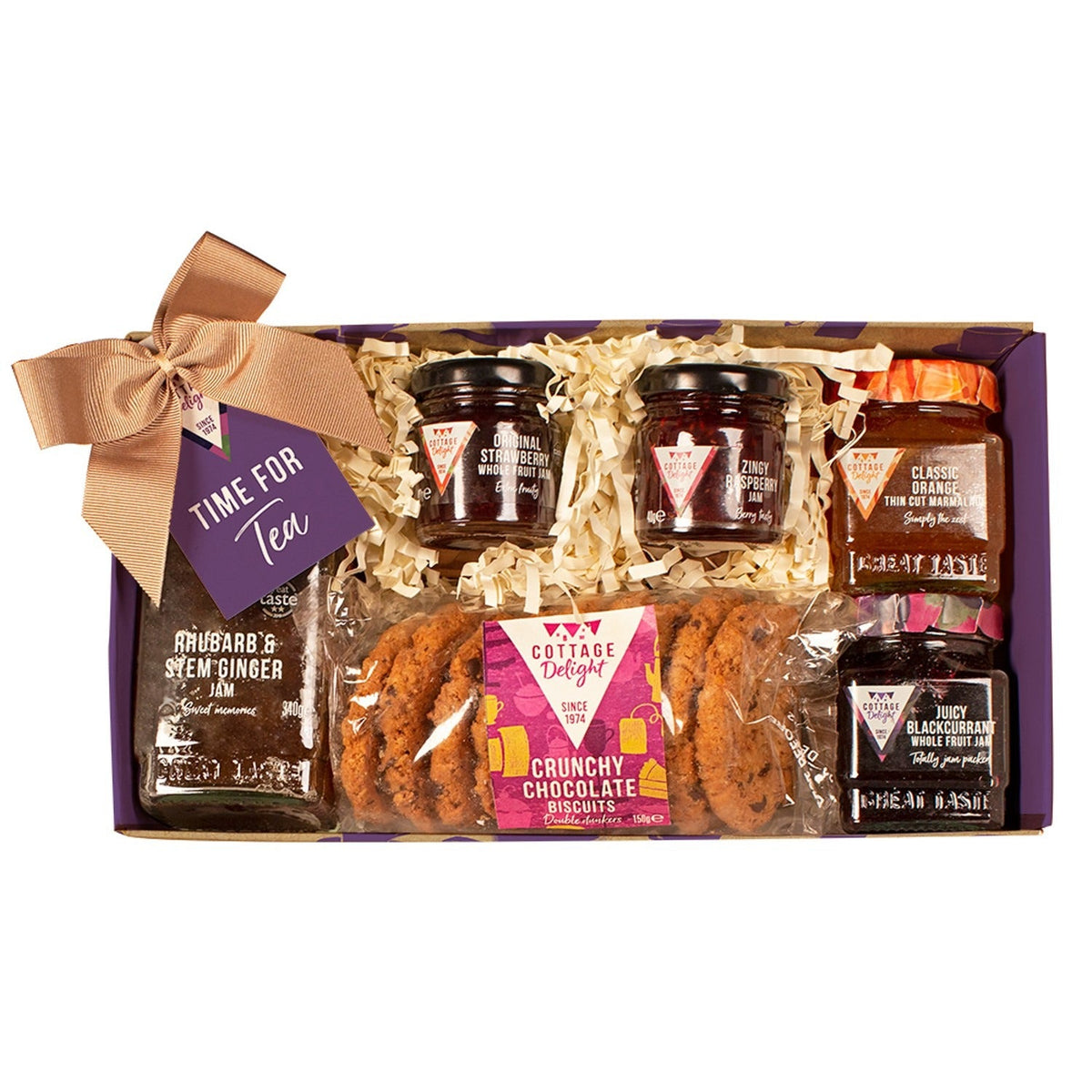 Cottage Delight Time for Tea Hamper Tray