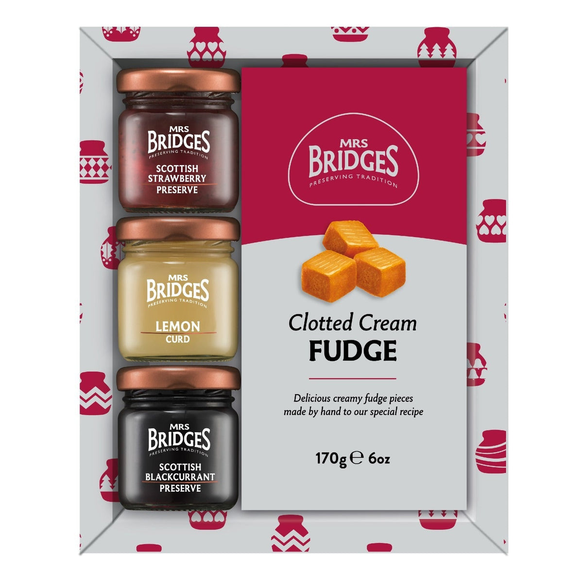 Mrs Bridges Jams with Fudge