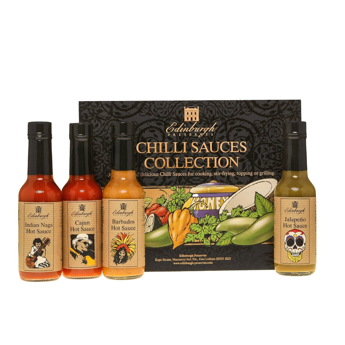 Edinburgh Preserves Chilli Sauces Collection