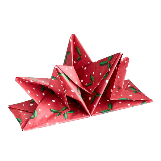 12 Lakeland Winter Berry Pre-Folded Napkins