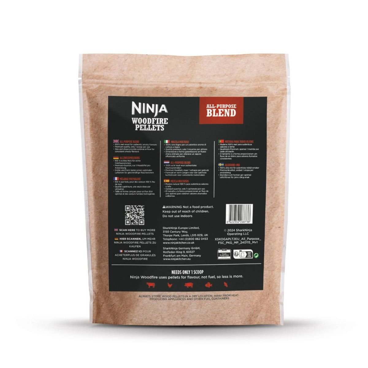 Ninja Woodfire Pellets All-Purpose Blend