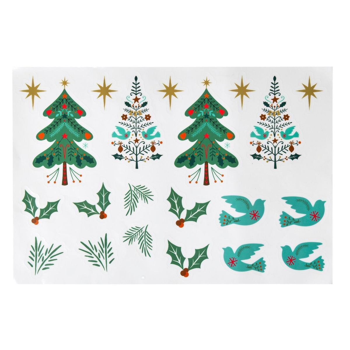 Lakeland Christmas Window Stickers