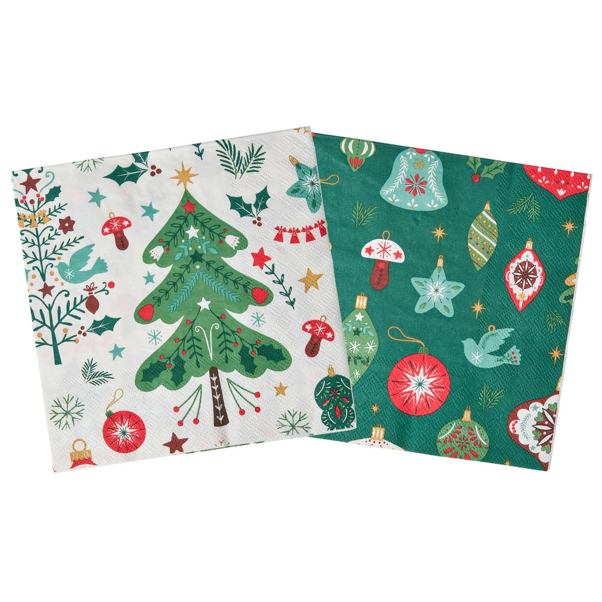 Lakeland Bauble And Tree Napkins - Pack of 20