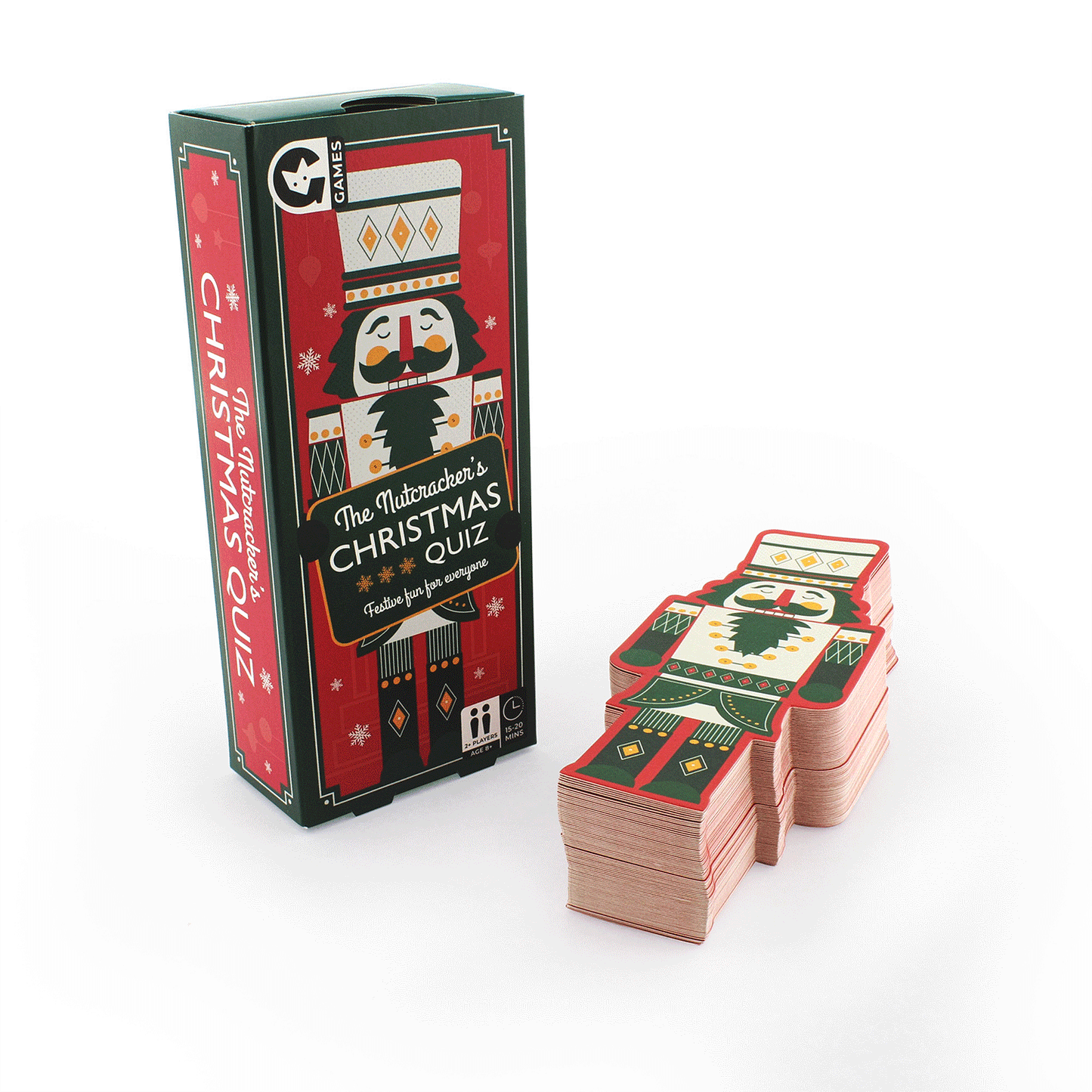 Nutcracker Christmas Quiz Card Game