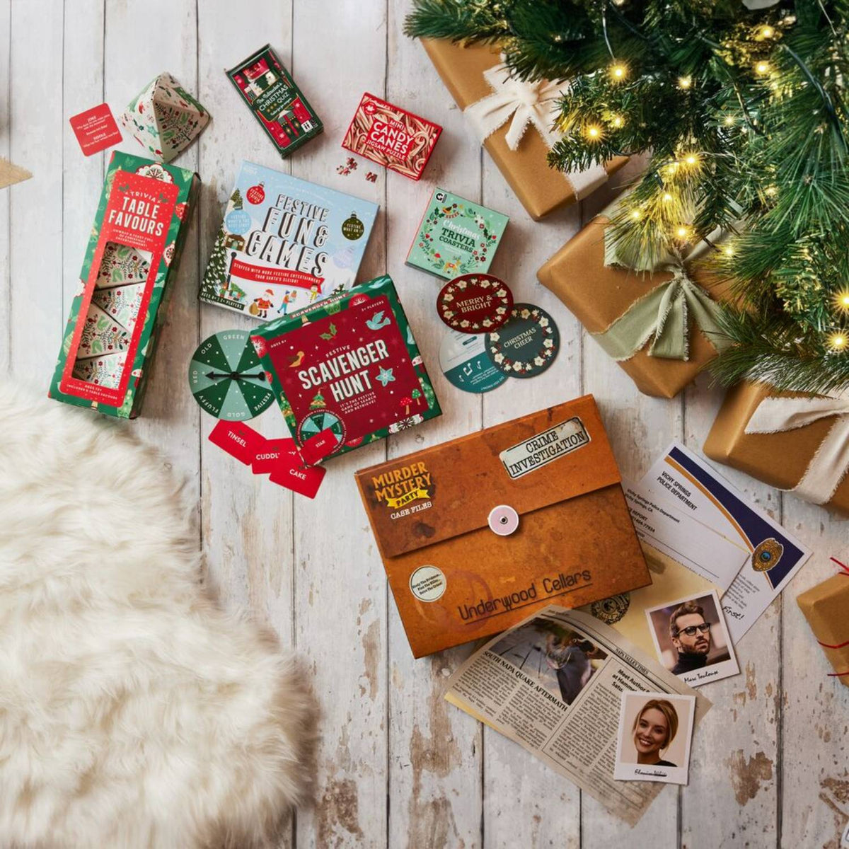 Nutcracker Christmas Quiz Card Game