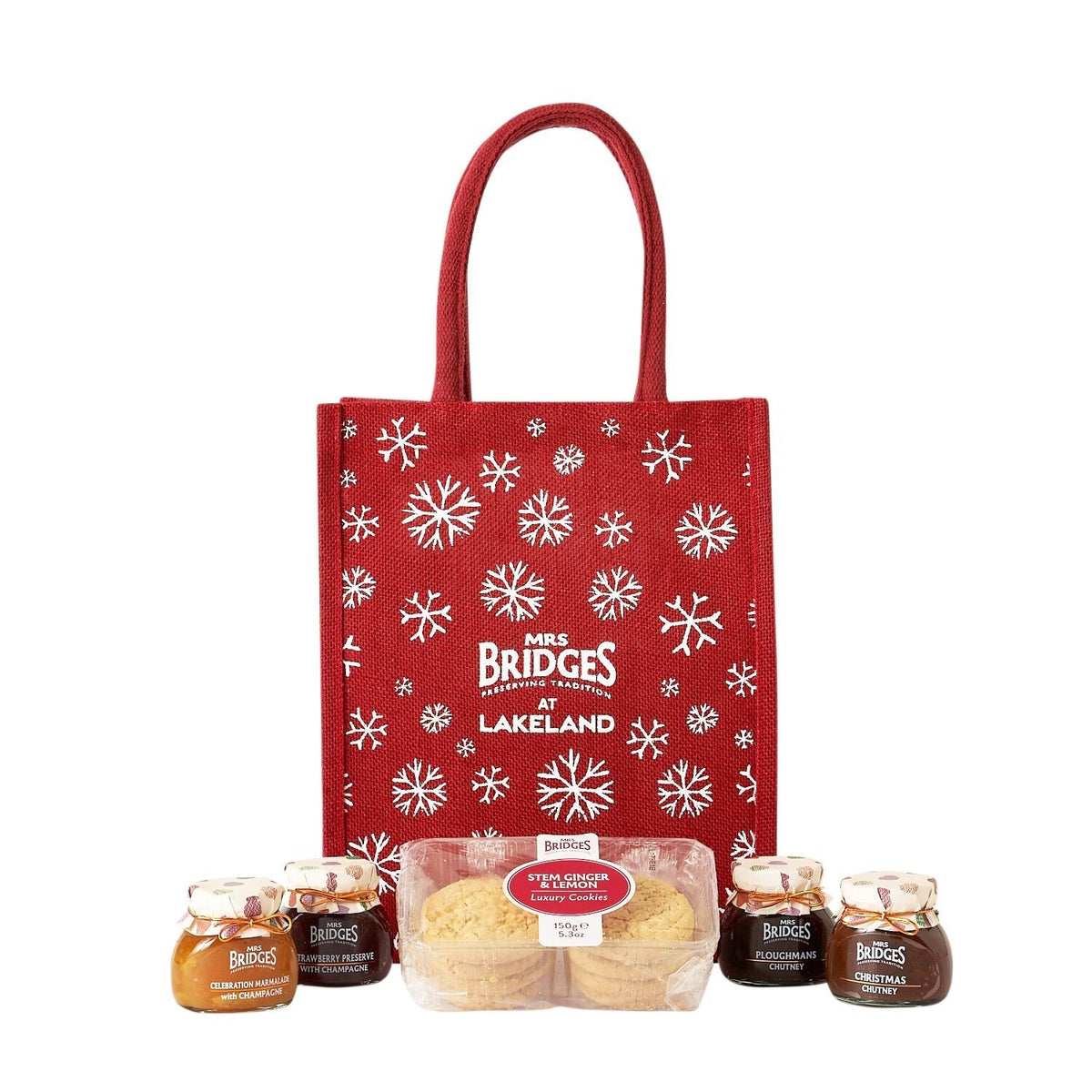 Mrs Bridges Christmas Snowflake Hamper