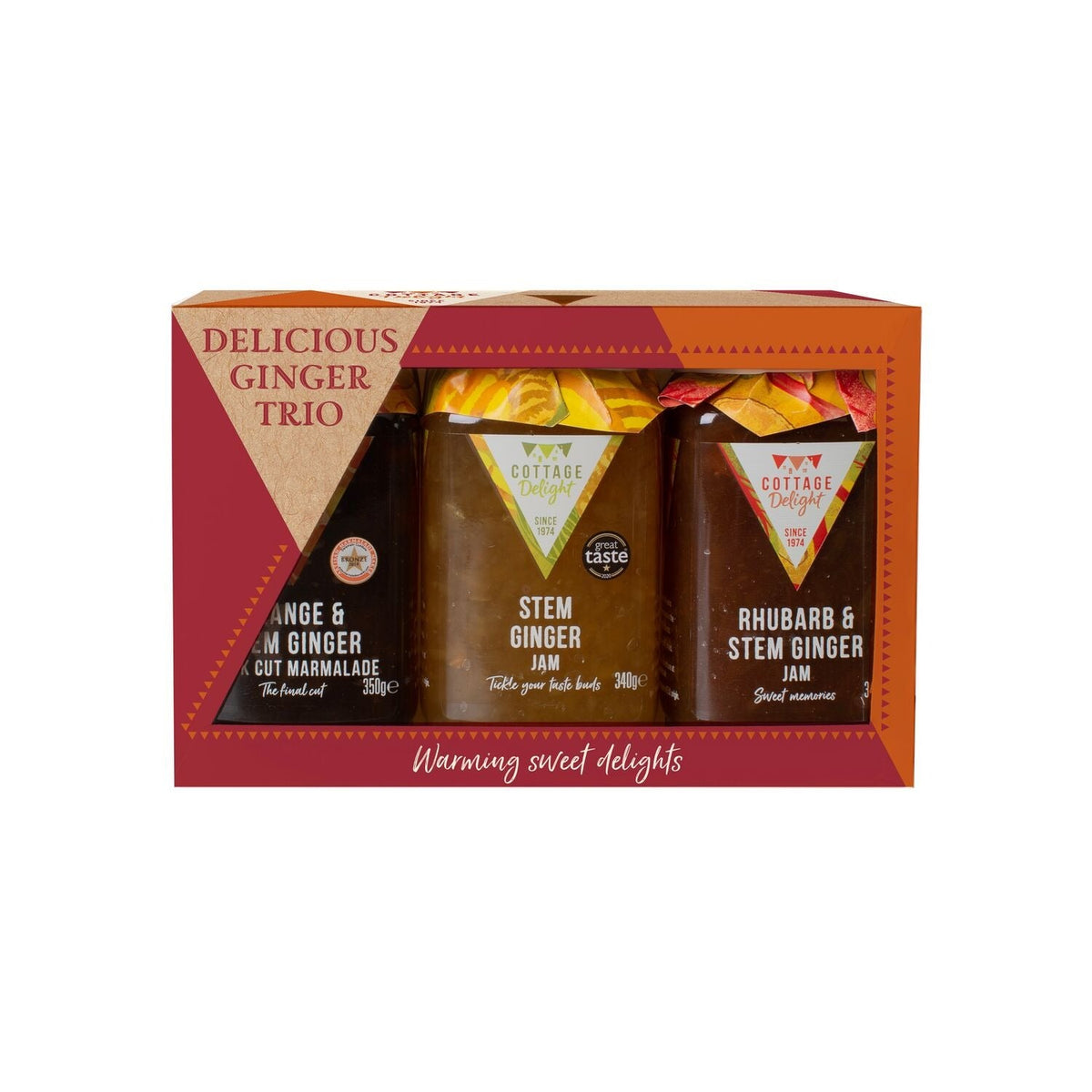 Cottage Delight Trio Of Ginger Jams