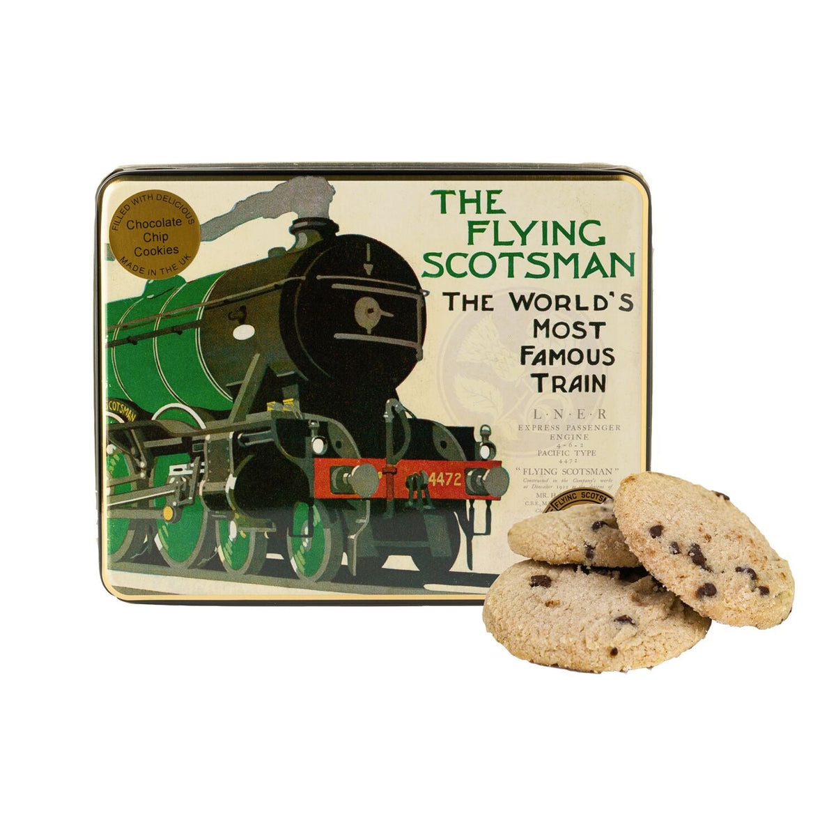 Flying Scotsman Biscuit Tin