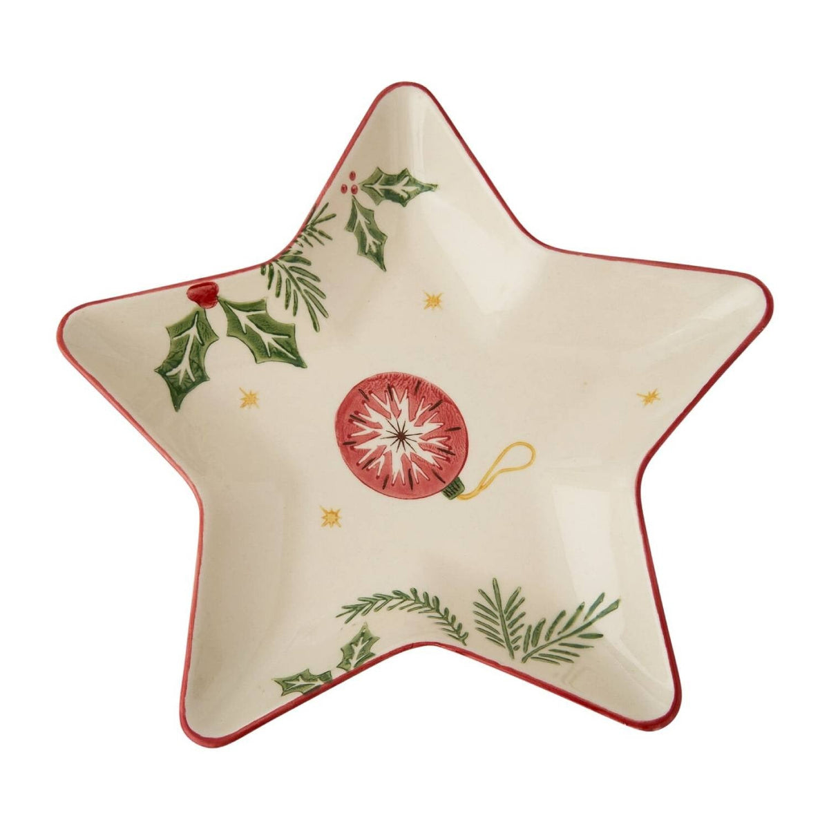 Lakeland Festive Joy Star Shaped Plate