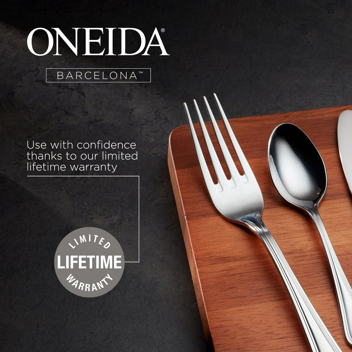 Oneida Barcelona 16-Piece Cutlery Set