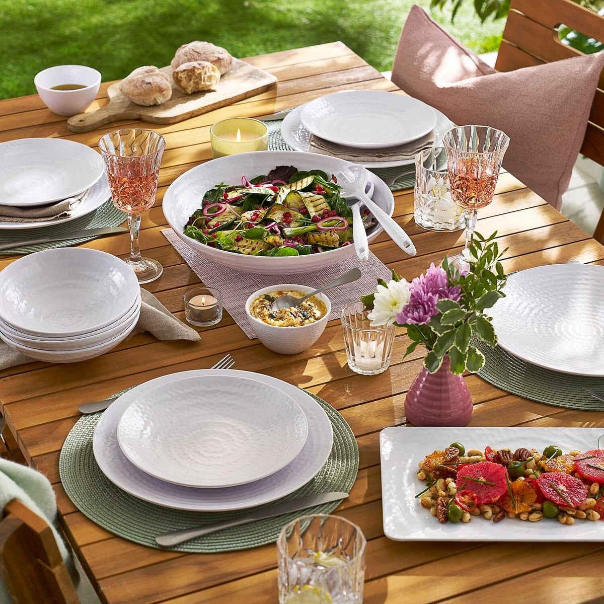 Lakeland White Melamine Range Side Plate