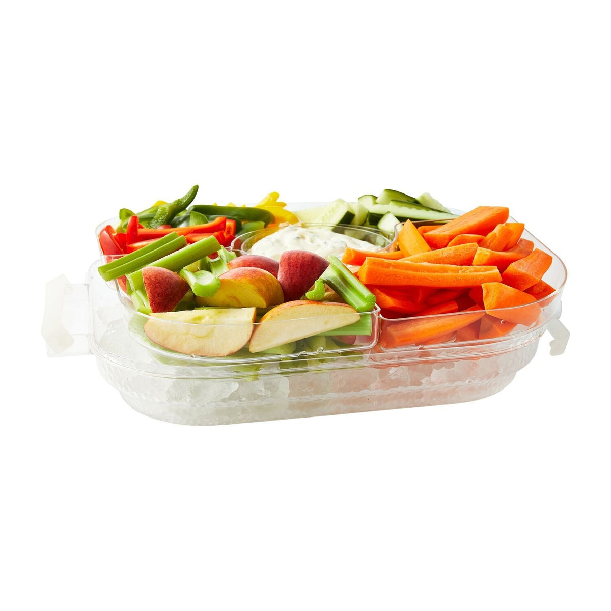 Lakeland Lidded Divided Serving Platter